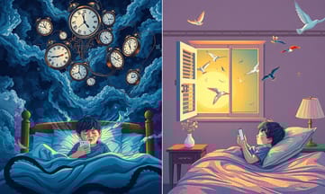 子供の睡眠障害と夜間スマホ使用のつながりを減らすコツ