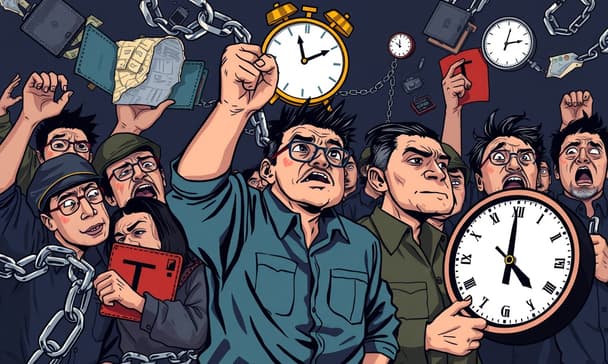 IT業界労働者、賃金15%減で24時間ストライキ計画 - 生活苦の実態