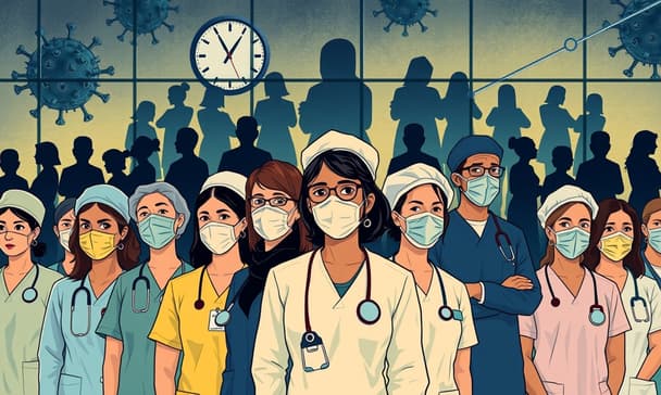 コロナ最前線の医療従事者、6000人の雇用危機の真相
