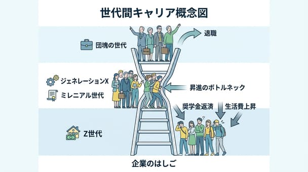 初めて職場でZ世代の部下と働くミレニアル世代が直面する世代交代のリアルなギャップ