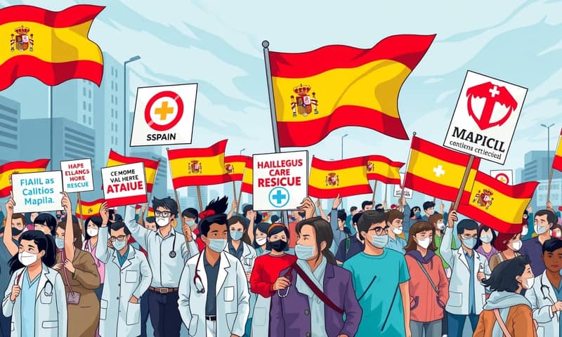 spanish-healthcare-reform-protest
