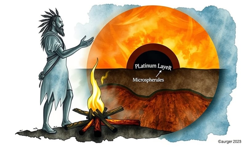 神話の語り部と地層の記憶の融合