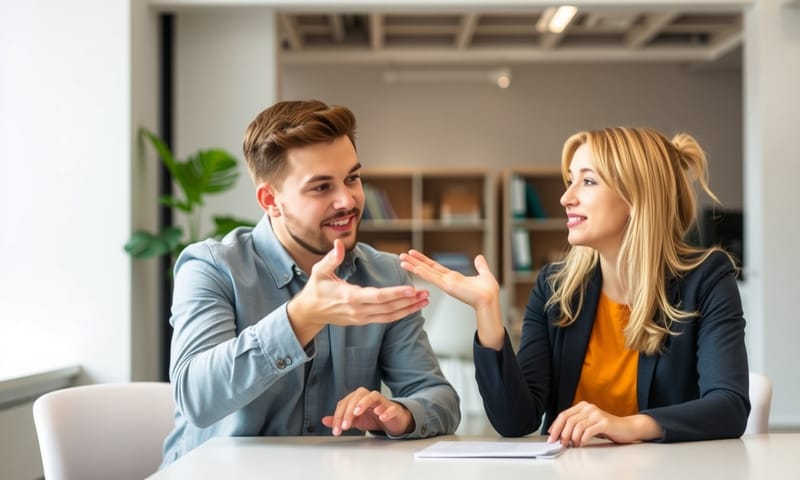 遮られた発言を、仲間が拾い上げてくれる場面