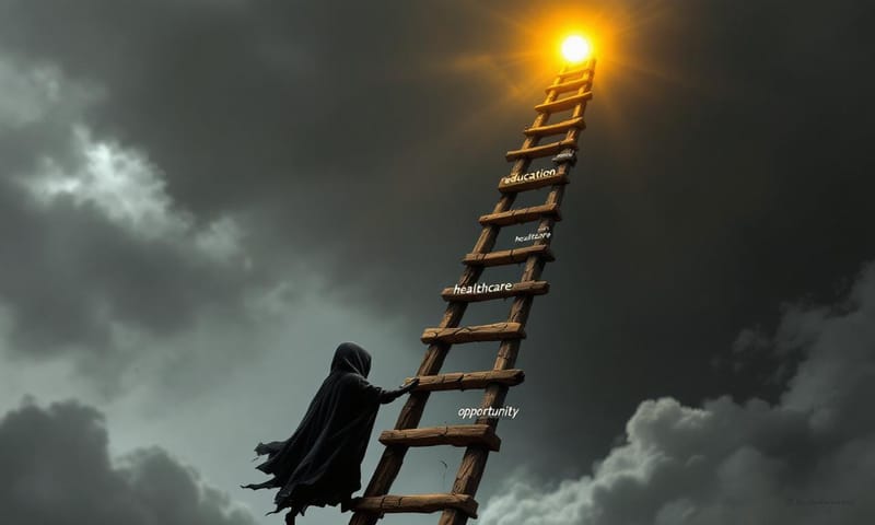 当たり前の食卓と、貧困の中にある食卓の対比