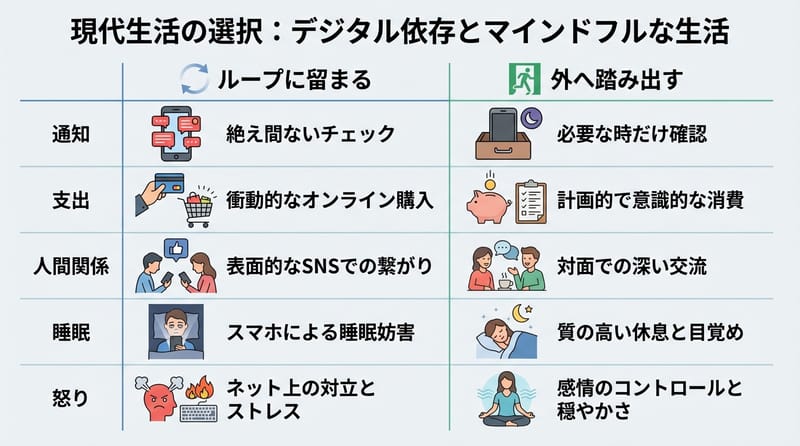 図2（結尾前）：いまの自分がどこにいるか確認する“終わり際の図”