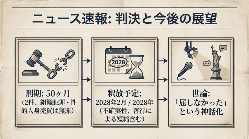 補足：論点の位置関係（量刑・出所見込み・言説批判）