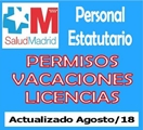 Permisos, Vacaciones y Licencias, agosto 2018