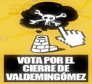 VOTA POR EL CIERRE DE VALDEMINGOMEZ