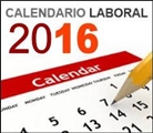 Calendario Laboral Año 2016.